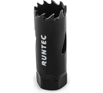 Коронка биметаллическая RUNTEC 22 мм BiM HSS-Co8, 4-6 TPI RT-HBV22