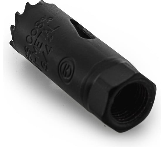 Коронка биметаллическая RUNTEC 22 мм BiM HSS-Co8, 4-6 TPI RT-HBV22