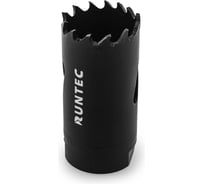 Коронка биметаллическая RUNTEC 25 мм BiM HSS-Co8, 4-6 TPI RT-HBV25