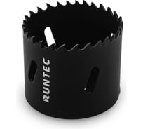 Коронка биметаллическая RUNTEC 51 мм BiM HSS-Co8, 4-6 TPI RT-HBV51