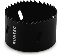 Коронка биметаллическая RUNTEC 68 мм BiM HSS-Co8, 4-6 TPI RT-HBV68