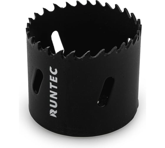 Коронка биметаллическая RUNTEC 57 мм BiM HSS-Co8, 4-6 TPI RT-HBV57