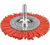 Кордщетка дисковая P.I.T. 100x1,2мм, нейлоновая проволока, хвостовик 6 мм APLS11-N100