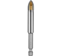 Сверло по стеклу и керамике четырехгранное 12 мм vertextools 335-04-12