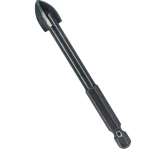 Сверло по стеклу и керамике четырехгранное 12 мм vertextools 335-04-12