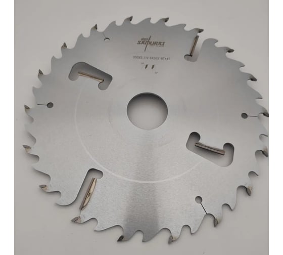 Диск пильный RED SAMURAI 300x50x3.7/2.5 z18+18+4 WZ TPRS0002314 1