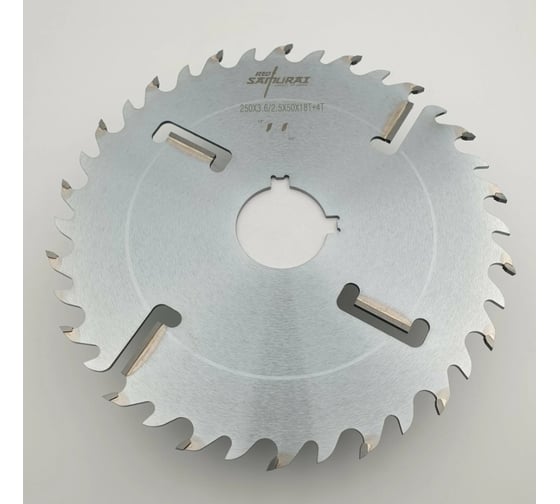 Диск пильный RED SAMURAI 250x50x3.6/2.5 z18+18+4 WZ 2KN 10x5 TPRS0002083 1