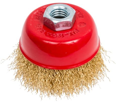 Щетка для УШМ М14 мягкая чашка 75 мм Strong СTМ-50100075