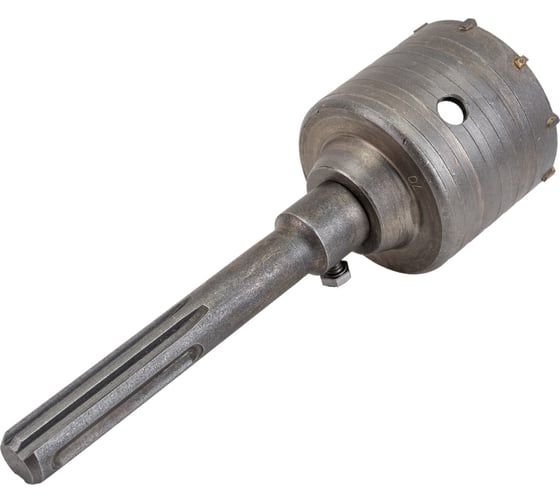 Коронка SDS-Max по бетону буровая в сборе для перфоратора 70 мм Strong СTК-06800070