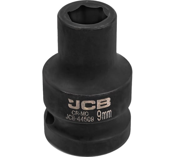 Головка ударная 6-гранная JCB 9 мм, 1/2"DR JCB-44509(59444) 1
