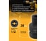 Головка ударная 6-гранная JCB 8 мм, 1/2"DR JCB-44508(59443) 3