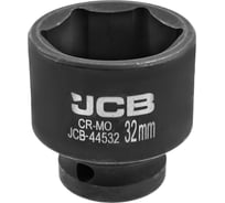 Головка ударная 6-гранная JCB 32 мм, 1/2"DR JCB-44532(59462)
