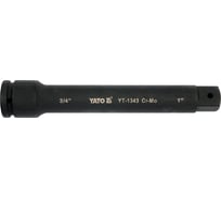 Адаптер удлинитель усиленный YATO 3/4-1", 250 мм YT-1343