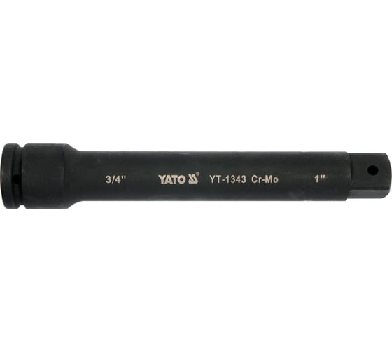 Адаптер удлинитель усиленный YATO 3/4-1", 250 мм YT-1343