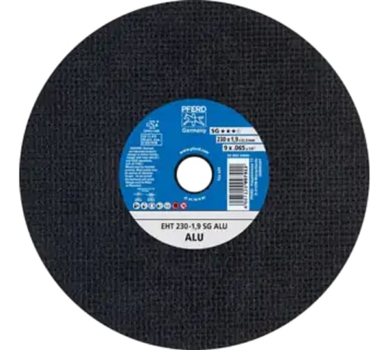 Круг отрезной PFERD EHT 230-1.9 SG ALU (097922) 61328119