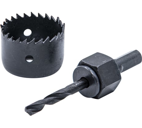 Кольцевая пила HCS по дереву РемоКолор 40 мм, сверло 6 мм, держатель 35-7-640