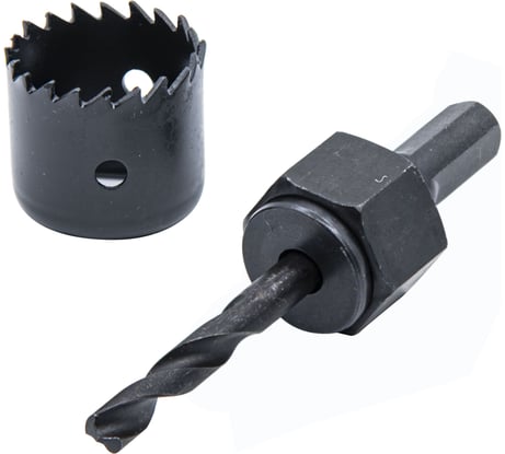 Кольцевая пила HCS по дереву РемоКолор 32 мм, сверло 6 мм, держатель 35-7-632