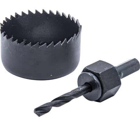 Кольцевая пила HCS по дереву РемоКолор 54 мм, сверло 6 мм, держатель 35-7-654