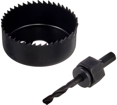 Кольцевая пила HCS по дереву РемоКолор 70 мм, сверло 6 мм, держатель 35-7-670