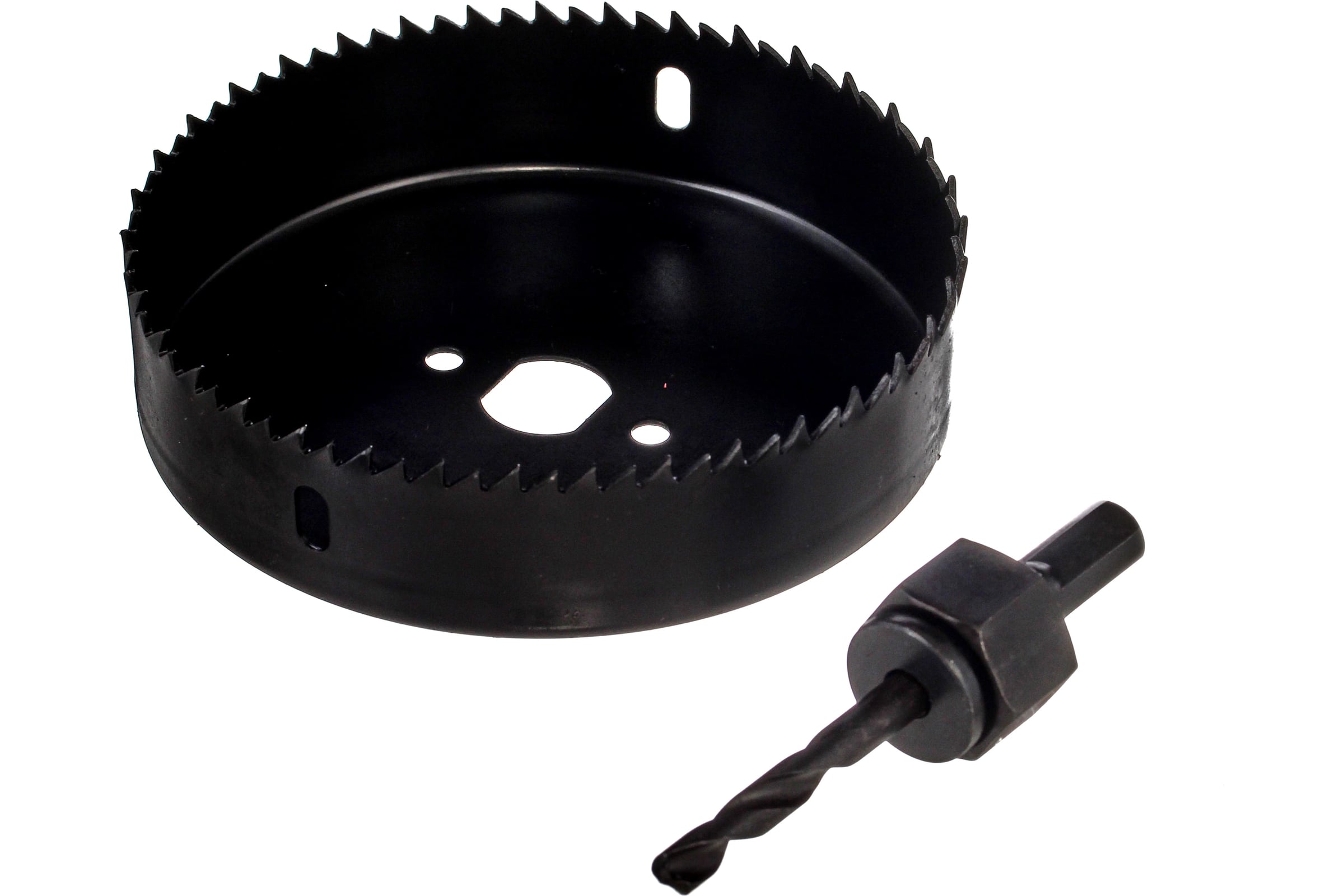 КольцеваяпилаHCSподеревуРемоКолор110мм,сверло6мм,держатель35-7-610