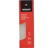 Стержни клеевые, 11х200мм, прозрачные, 12 шт. Gigant G-8421