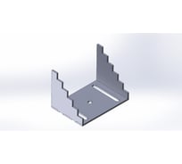 Упор ступенчатый Ferrous Metal Размер площадки 220х150х6 мм высота ступеньки 156 мм усрп2201506156