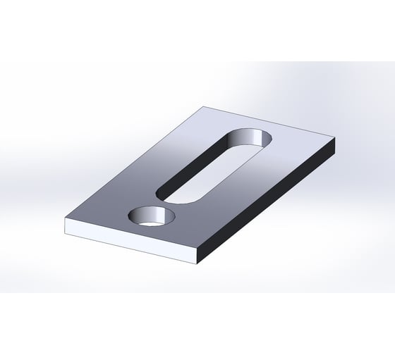 Упор прямой Ferrous Metal 100х50 6 мм уп100506 1