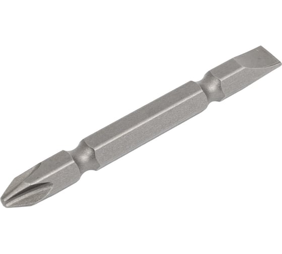 Набор двусторонних бит GREPP PH2-SL6x65 мм, сталь S2, (2шт) 11671 1