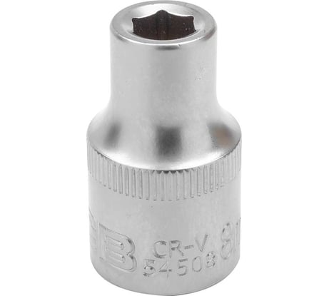 Головка 6-гранная JCB 8 мм, 1/2DR JCB-54508(60453)