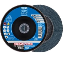 Круг шлифовальный лепестковый PFERD PFC 180 Z40 SG POWER STEELOX (167946) 67784185