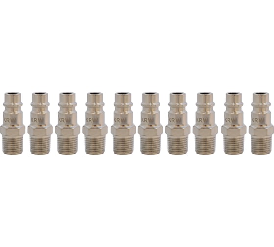 БРС KraftWell папа, резьба M1/4, 10 шт KRW-QC14MM-10 1