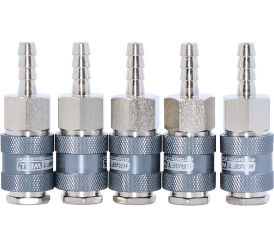 БРС KraftWell мама, ёлочка 8 мм, 5 шт KRW-QC8F-5