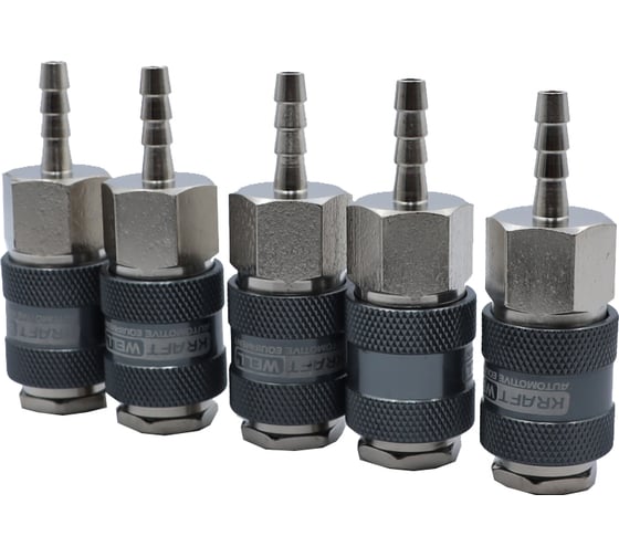 БРС KraftWell мама, ёлочка 6 мм, 5 шт KRW-QC6F-5 1