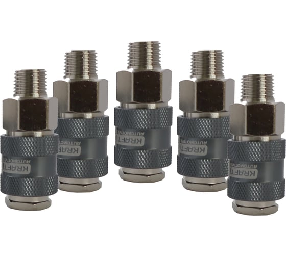 БРС KraftWell мама, резьба M1/4, 5 шт KRW-QC14FM-5 1