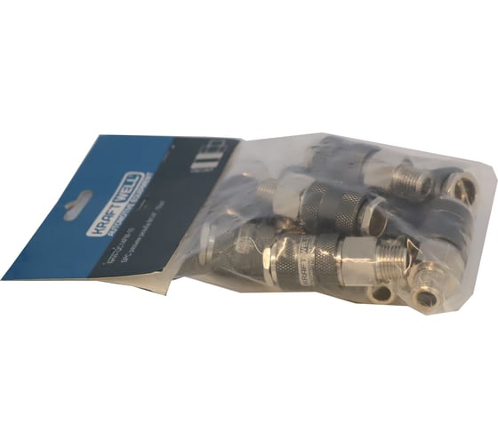 БРС KraftWell мама, резьба M1/4, 10 шт KRW-QC14FM-10