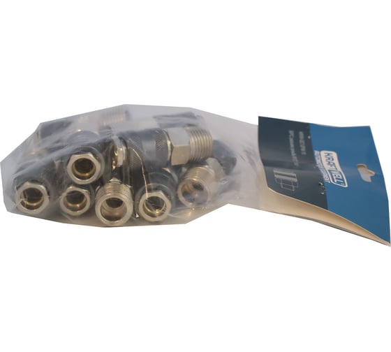 БРС KraftWell мама, резьба M1/2, 10 шт KRW-QC12FM-10