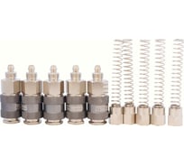 БРС KraftWell мама c пружиной для шланга 6x8 мм, 5 шт KRW-QCS0508F-5