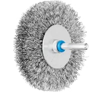 Щетка дисковая неплетеная с хвостовиком PFERD RBU 8015/6 INOX 0.30 (153154) 43106003