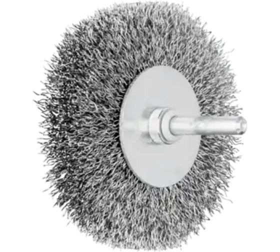 Щетка дисковая неплетеная с хвостовиком PFERD RBU 8015/6 ST 0.30 (153130) 43106001 1