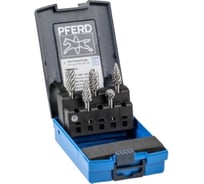 Набор борфрез твердосплавных PFERD 1812 STEEL (004357) 21901812