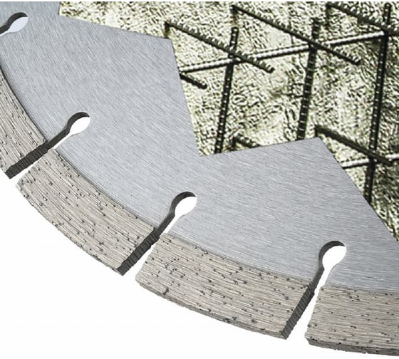 Алмазный сегментный диск по бетону,кирпичу Kronger 300x25,4 мм B200300