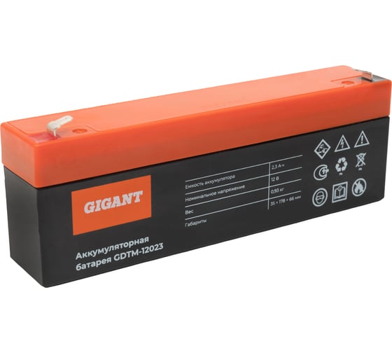 Аккумуляторная батарея Gigant GDTM-12023