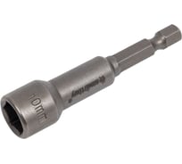 Набор головок для шестигранных саморезов SMARTBUY 3 шт, 10 мм, шестигранный хвостовик 1/4" hex, 40Х, tools SBT-SSE-1014