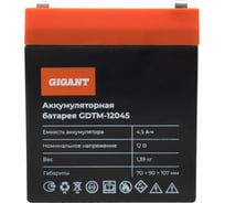 Аккумуляторная батарея Gigant GDTM-12045