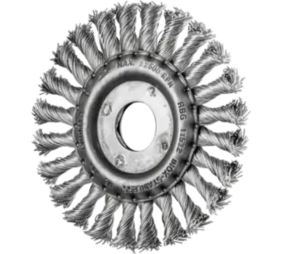 Щетка дисковая плетеная PFERD POS RBG 11512/22.2 INOX 0.50 (003732) 43312006