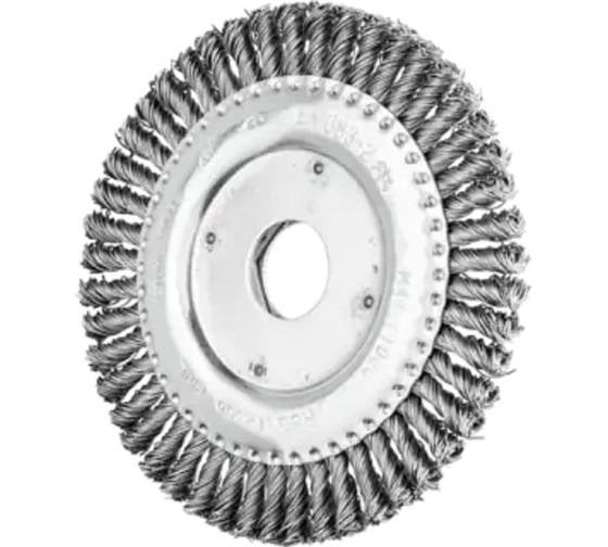 Щетка дисковая плетеная PFERD RBG 12506/22.2 PIPE ST 0.50 (750957) 43302501 1