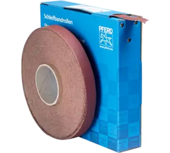 Шлифовальная лента на катушке PFERD SBR 25 A 80 (587560) 45016008