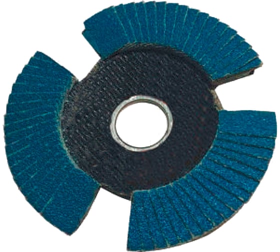 Диск лепестковый MWORKS КЛТ Zirconia Flap Disc segment 125x22.23 мм, P60 MW771252260