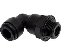 Фитинг угловой CDC Pneumatics 10мм G3/8 HRPL 10G03B