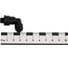 Фитинг угловой CDC Pneumatics 4мм G1/8 HRPL 04G01B 4